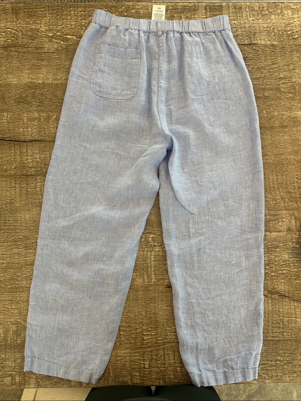 Quince Light Blue 2 piece Linen Set - Picture 11 of 11
